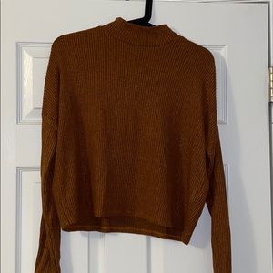 Orange/Brown turtleneck sweater